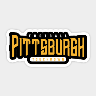 Pittsburgh Football Team Sticker